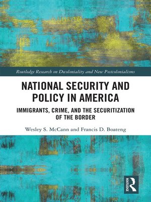 cover image of National Security and Policy in America